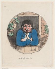 How Do You Do, November 1, 1799., November 1, 1799. Creator: Thomas Rowlandson