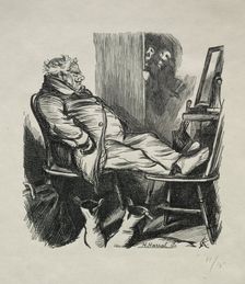 How I Lost My Whiskers, 1866. Creator: Charles Samuel Keene (British, 1823-1891)