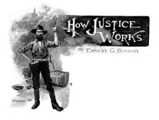 How Justice Works, 1898. Creator: Unknown