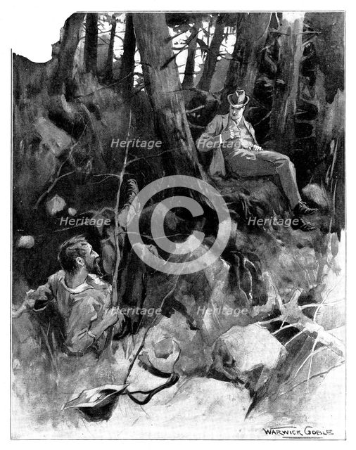 How Justice Works: "Ma foi! You make me surprise' when you come so walkin' through the air'', 1898. Creator: Unknown.