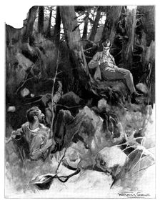 How Justice Works: "Ma foi! You make me surprise when you come so walkin through the air' 1898. Creator: Unknown