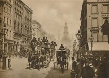 How London Has Changed Since "Toppers" Were Worn By Outside Passengers c1900, (c1935). Creator: Unknown