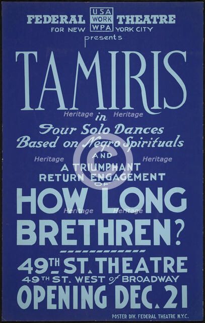 How Long Brethren?, [193-]. Creator: Unknown.