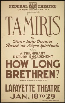 How Long Brethren?, [193-]. Creator: Unknown