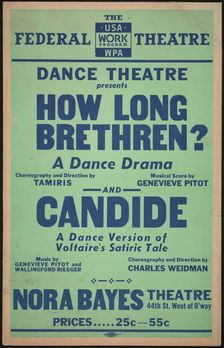 How Long Brethren?, New York City, [193-]. Creator: Unknown