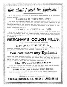 'How shall I meet the Epidemic? 1890. Creator: Unknown