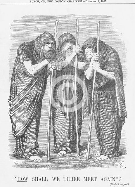 "How Shall We Three Meet Again?", 1885. Creator: Joseph Swain.