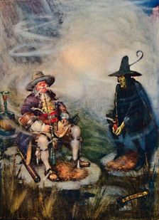 How Table Mountain got its Cloud 1909. Artist: Joseph Ratcliffe Skelton