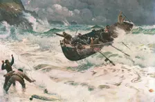 How the Boat Came Home 1886, (c1902). Creator: Unknown