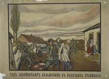 How the Bolsheviks Punish Villages, 1915 - 1925. Creator: Unknown