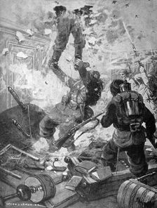 How the Chateau was Taken World War I, France, 1915