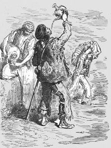 'How the Spaniard drinks; Notes on Spain 1875. Creator: Unknown