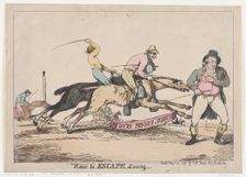 How to Escape Losing, November 22, 1791., November 22, 1791. Creator: Thomas Rowlandson