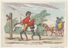 How to Lose Your Way, 1803-1815., 1803-1815. Creator: Thomas Rowlandson