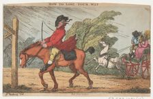 How to Lose Your Way, June 11, 1808., June 11, 1808. Creator: Thomas Rowlandson
