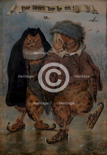 "How Well We Go Together", 1604-1662. Creator: Adriaen van de Venne.