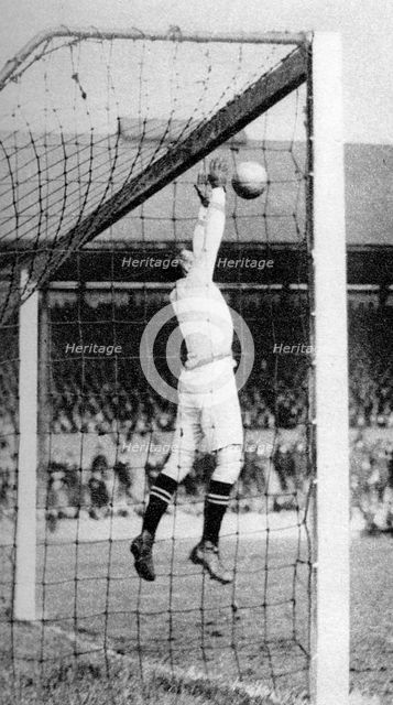 Howard Baker, goalkeeper, Stamford Bridge, London, 1926-1927. Artist: Unknown