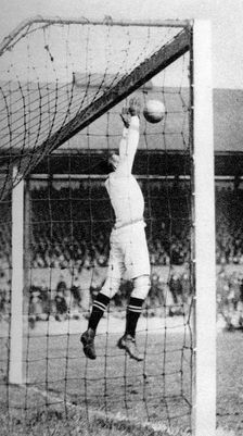 Howard Baker, goalkeeper, Stamford Bridge, London, 1926-1927