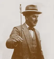 Howard Carter, discoverer of Tutankhamun's tomb, 1925. Creator: Photo studio Meurisse