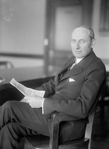 Howard Earle Coffin - At Desk, 1917. Creator: Harris & Ewing