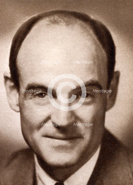 Howard Estabrook, American screen writer, 1933. Artist: Unknown