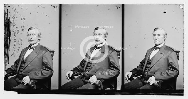 Howard, Hon. Jacob Merritt of Mich., ca. 1860-1865.  Creator: Unknown.