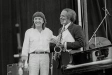 Howard Riley, Jaki Byard, Pendley Jazz Festival, 1985. Artist: Brian O'Connor