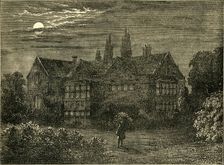 Howard's House, at Clapton, about 1800 (c1876). Creator: Unknown