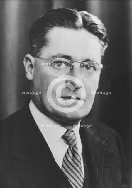 Howard Walter Florey, Australian pathologist, c1945. Creator: Unknown.