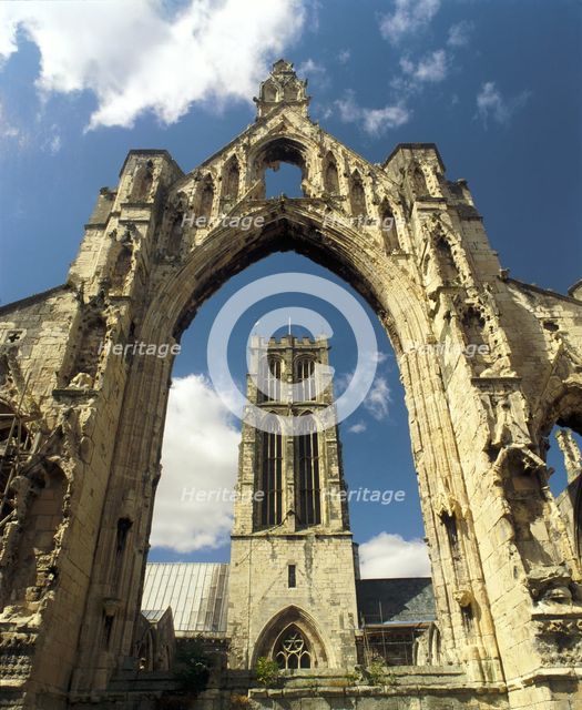 Howden Minster, Howden, Humberside, East Riding of Yorkshire, 1994. Artist: Unknown