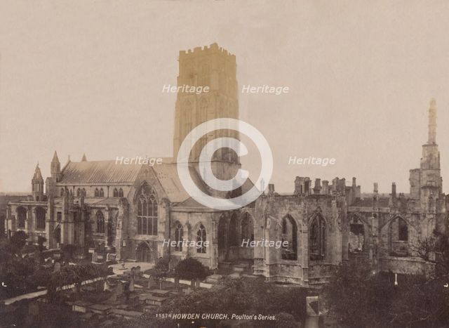 'Howden Church, Poulton's Series', 1929. Creator: Unknown.