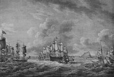 Howe at Gibraltar c1785. Artist: Richard Paton