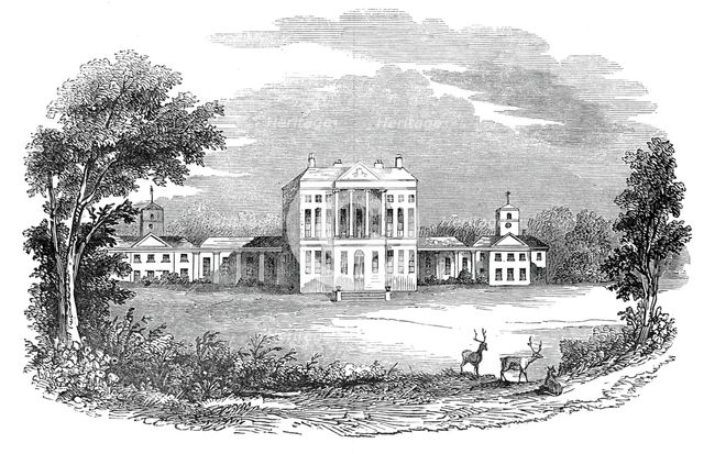Howick Hall, 1845. Creator: Unknown.