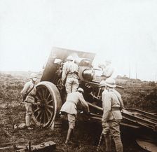 Howitzer battery, c1914-c1918