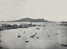 Howth - General View of the Harbour and Ireland's Eye 1895