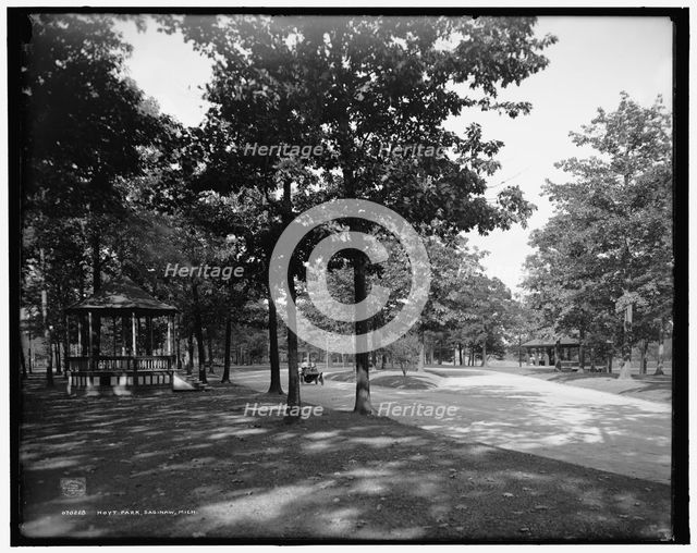 Hoyt Park, Saginaw, Mich., c1908. Creator: Unknown.
