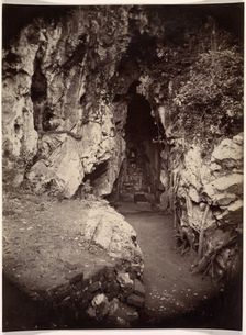 Hoa Nghiem Cave, Grotto of the August Transformation, c. 1875. Creator: Émile Gsell (French, 1838-1879)