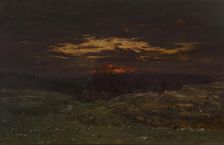 Hoarfrost, 1845. Creator: Theodore Rousseau