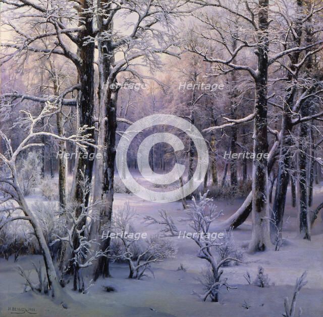 'Hoarfrost', 1906.  Artist: Ivan Velz