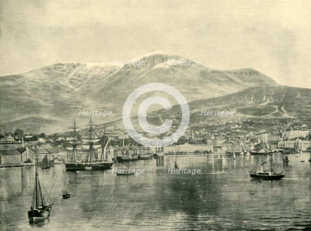 'Hobart, from the Bay', 1901. Creator: Unknown.