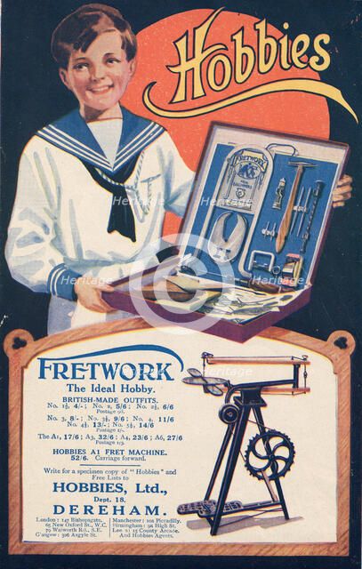 Hobbies Ltd, 1910s. Artist: Unknown