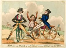 Hobbies or Attitude is Everything, Dedicated with permission to all Dandy.., pub. April 17, 1819. Creator: William Heath