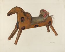Hobby Horse, 1935/1942. Creator: Mina Lowry