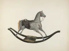 Hobby Horse, c. 1941. Creator: Wilbur M Rice