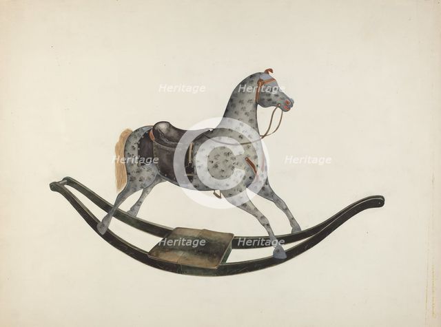 Hobby Horse, c. 1941. Creator: Wilbur M Rice.