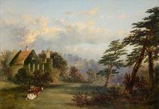 Hockley Abbey, Birmingham, 1842. Creator: Edward Orlando Bowley