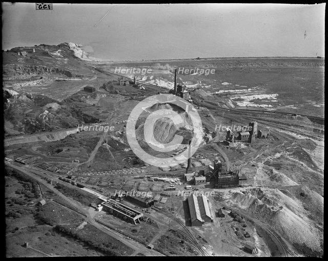 Hodbarrow Iron Ore Mines, Millom, Cumbria, c1930s. Creator: Arthur William Hobart.