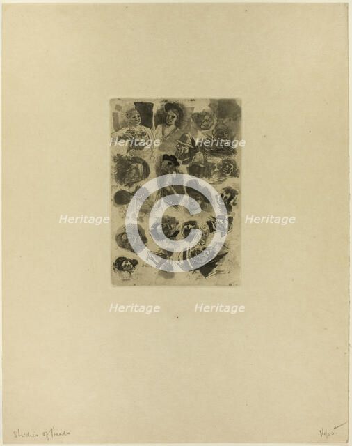 Hodgepodge, late 19th century. Creator: Félicien Rops.