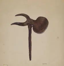 Hoe, 1935/1942. Creator: George File