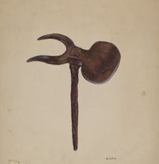 Hoe, 1935/1942. Creator: George File